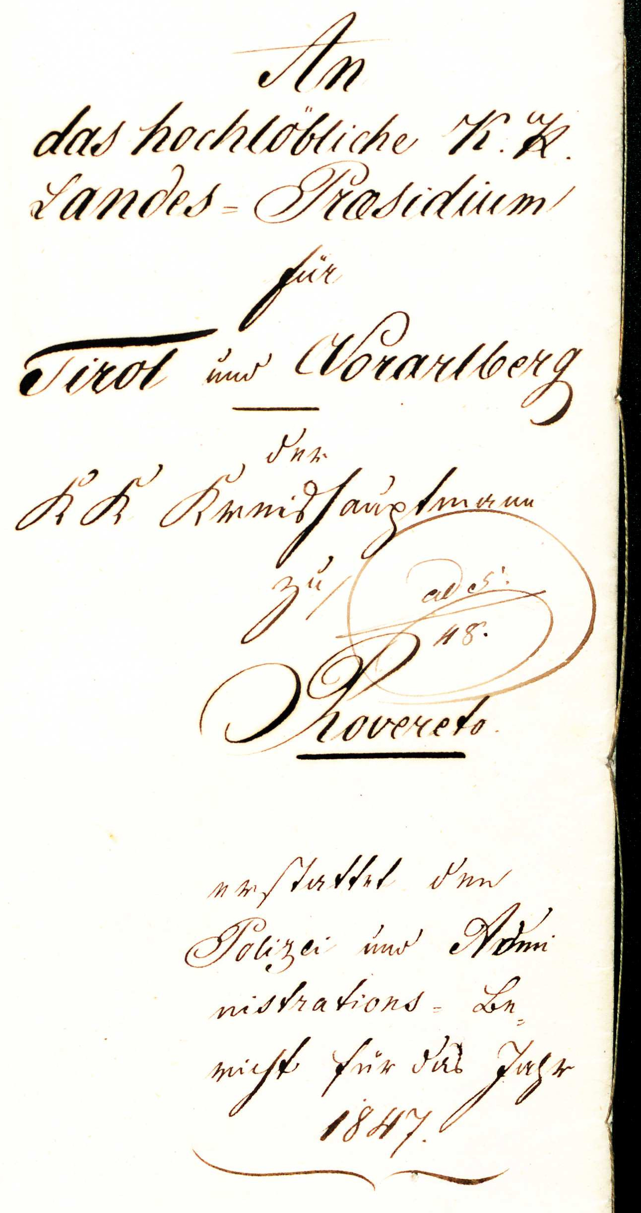"Volksstimmung" 1847
