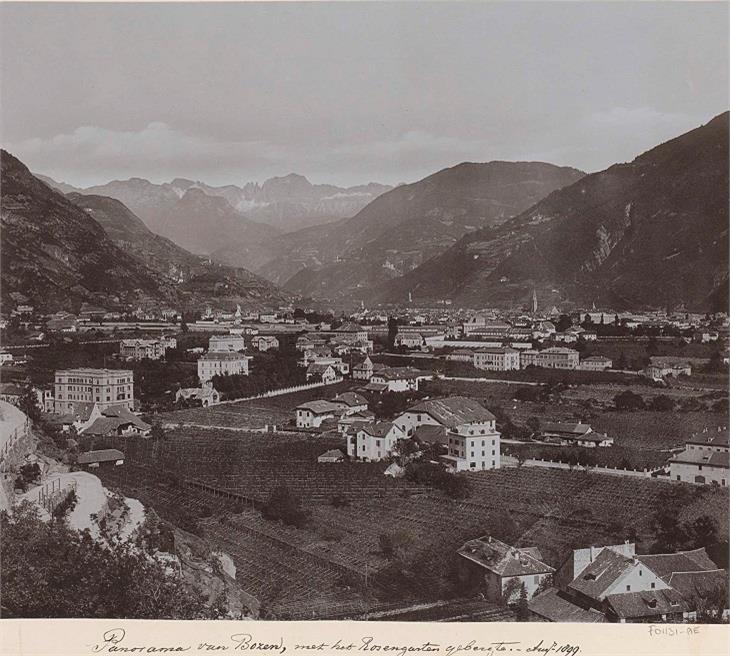 Blick auf Bozen, 1899