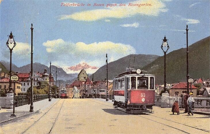 Straßenbahn von Gries nach Bozen