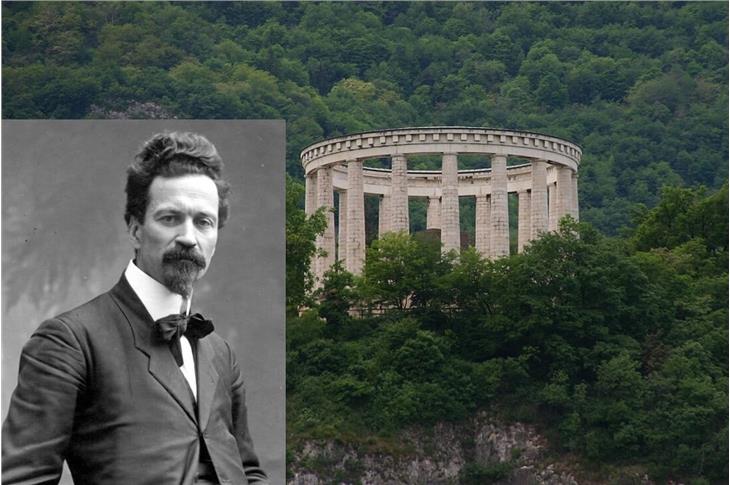 Cesare Battisti und Battisti-Mausoleum