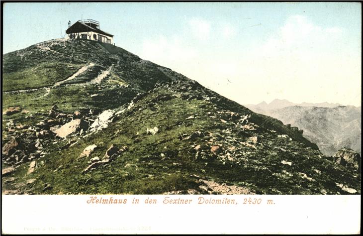 Helmhaus, Postkarte Anfang des 20. Jahrhunderts