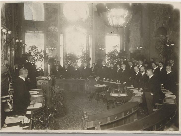 Der Tiroler Landtag am 16.11.1920