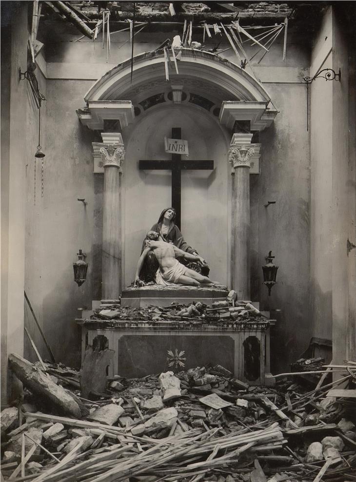eine "Pietà" als Allegorie
