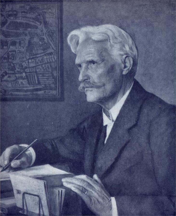 Julius Perathoner -  Gemälde von Alois Delug