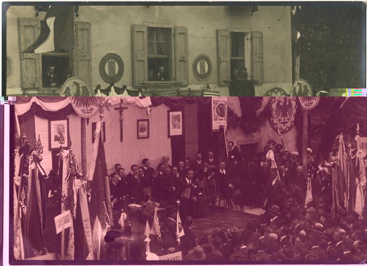 Feier des italienischen katholischen Jugendverbandes. Trient, 1924-1931