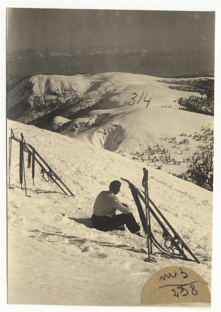 Foto: Skifahren im Sommer? Im Juni 1923 hat es geschneit 
