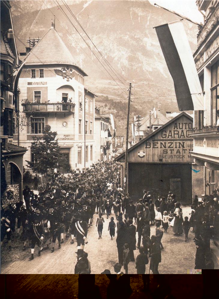 Die Stadterhebungsfeier in Landeck 1923