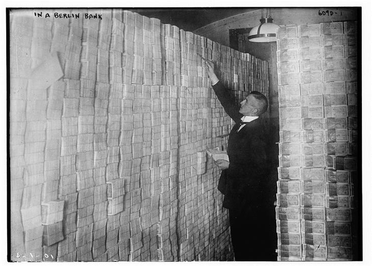 Die Hochinflation in Deutschland im Jahr 1923 wirkte sich auch auf den Tourismus in Tirol aus