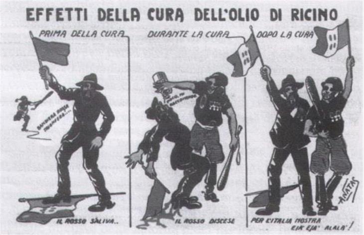 intimidazioni fasciste